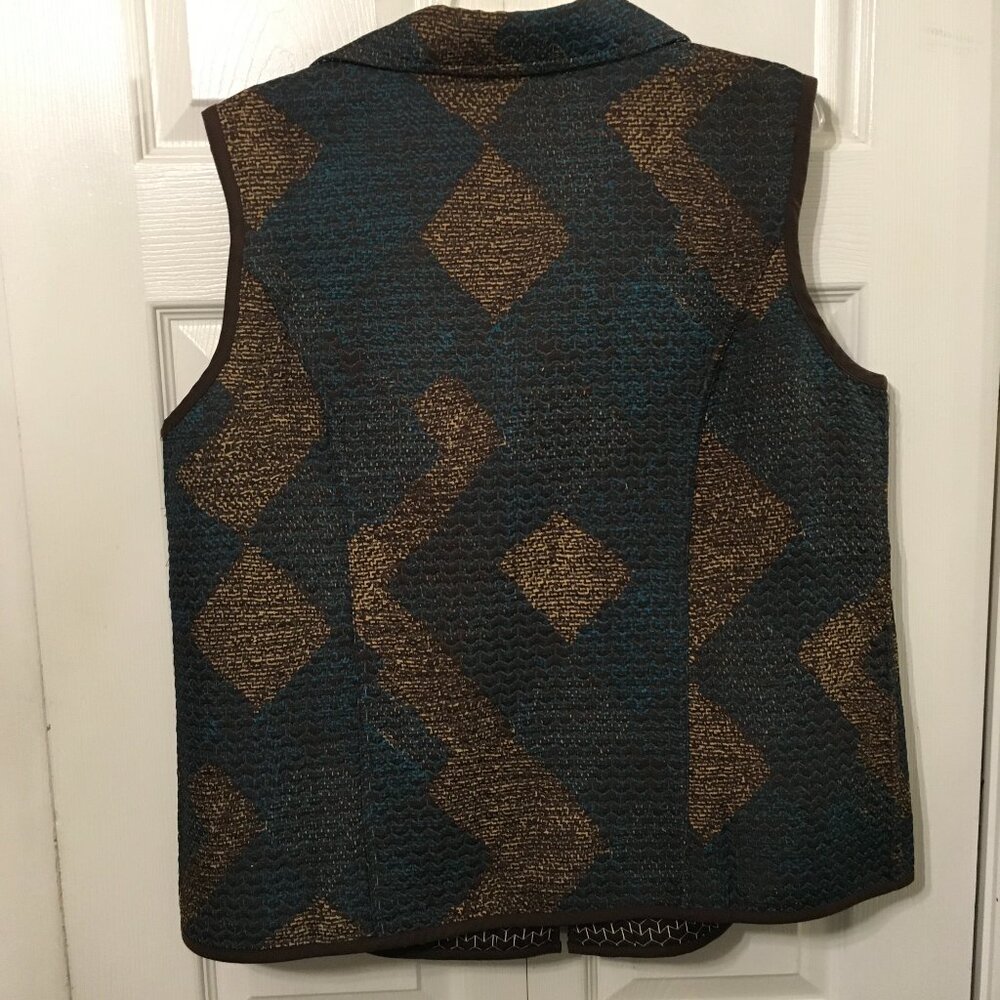 Cj Banks Quilted Reversible Vest - Picture 4 of 6